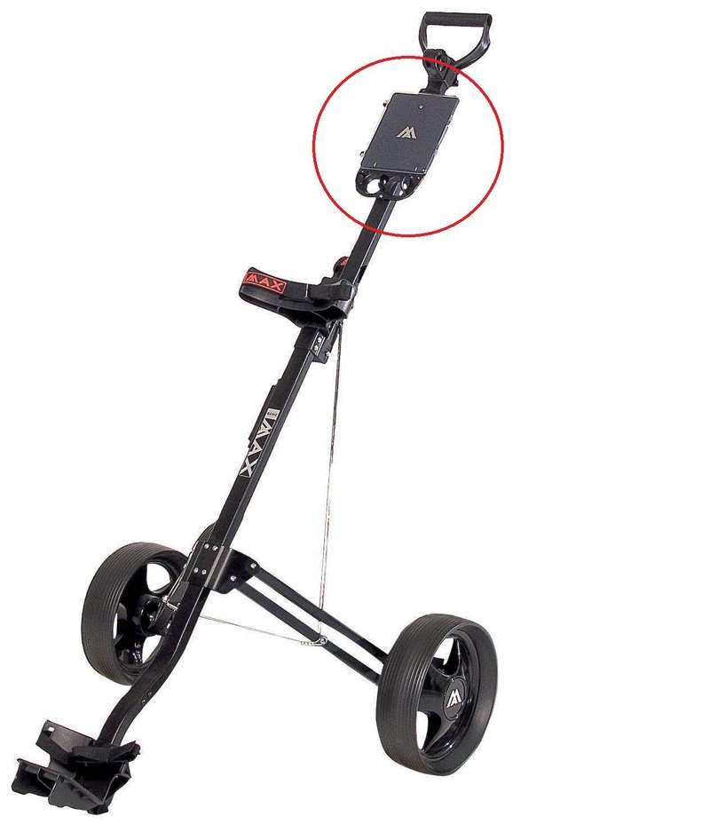 Big Max SPARE PART - Big Max Basic Scorecard Holder trolley accessoire, zwart