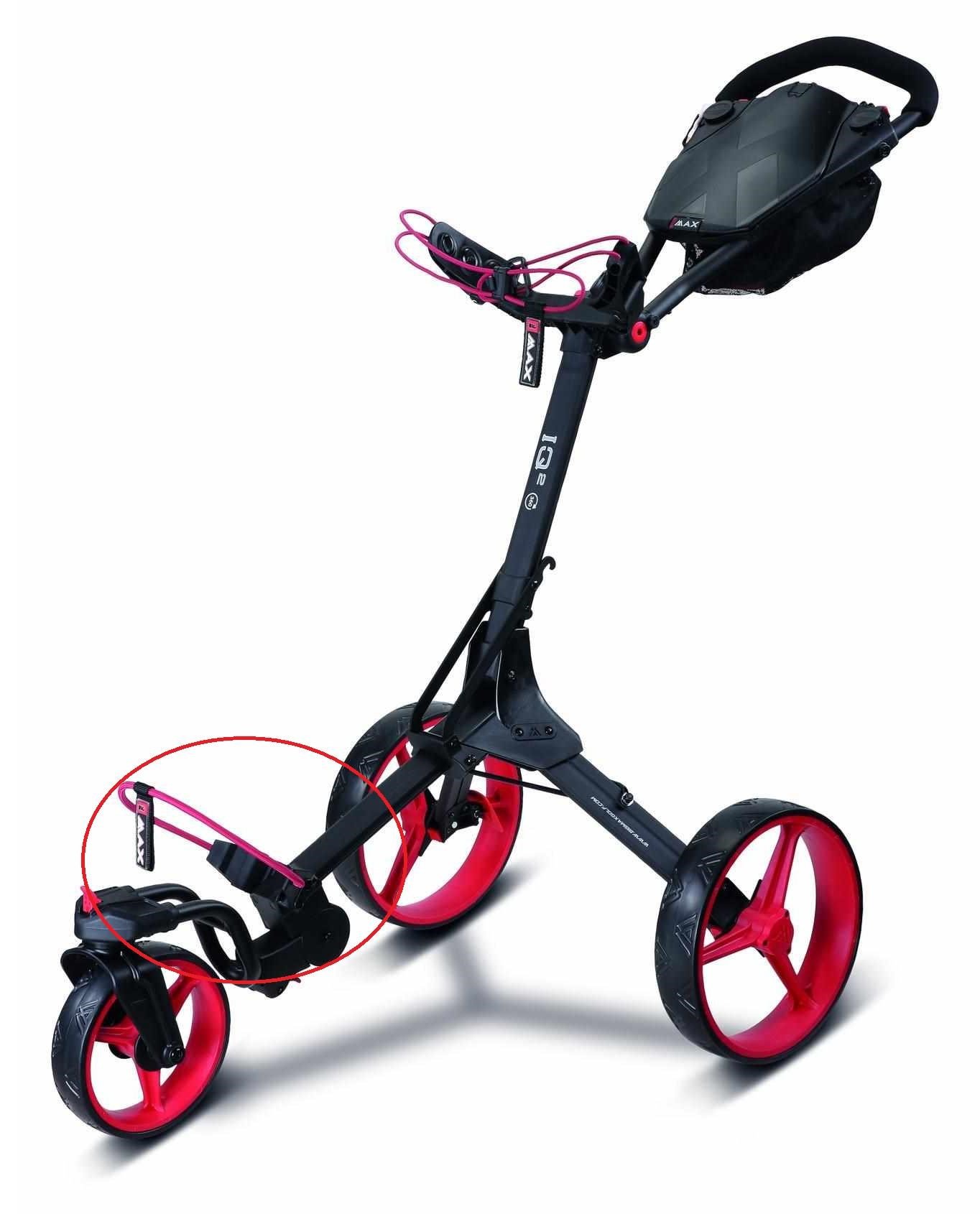 Big Max SPARE PART - Big Max Lower Bag Holder for IQ 360 trolley accessoire, rood