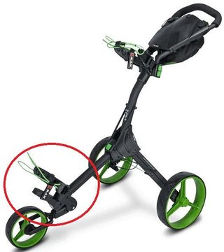 Big Max SPARE PART - Big Max Lower Bag Holder for IQ 360 trolley accessoire, groen