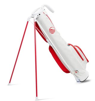 Sunday Golf Loma pencil bag, rood/gebroken wit
