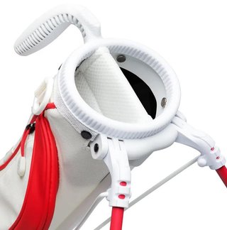 Sunday Golf Loma pencil bag, rood/gebroken wit