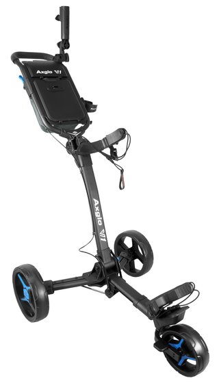 Axglo V1 manuele trolley, zwart/blauw