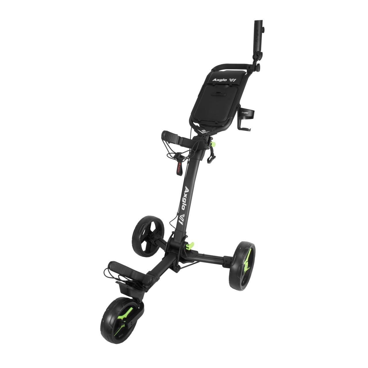 Axglo V1 manuele trolley, zwart/groen