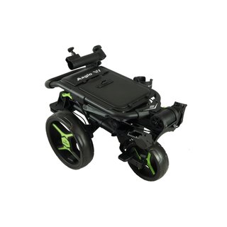 Axglo V1 manuele trolley, zwart/groen