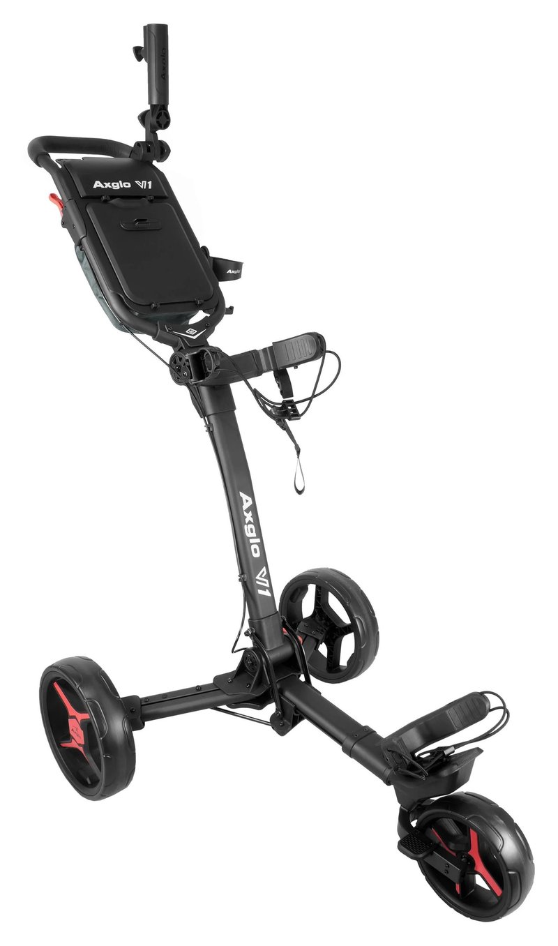 Axglo V1 handkar, zwart/rood