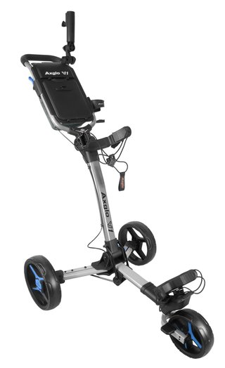 Axglo V1 manuele trolley, zilver/blauw
