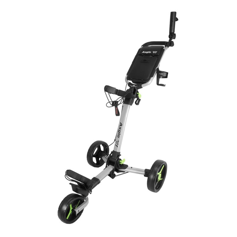 Axglo V1 manuele trolley, zilver/groen