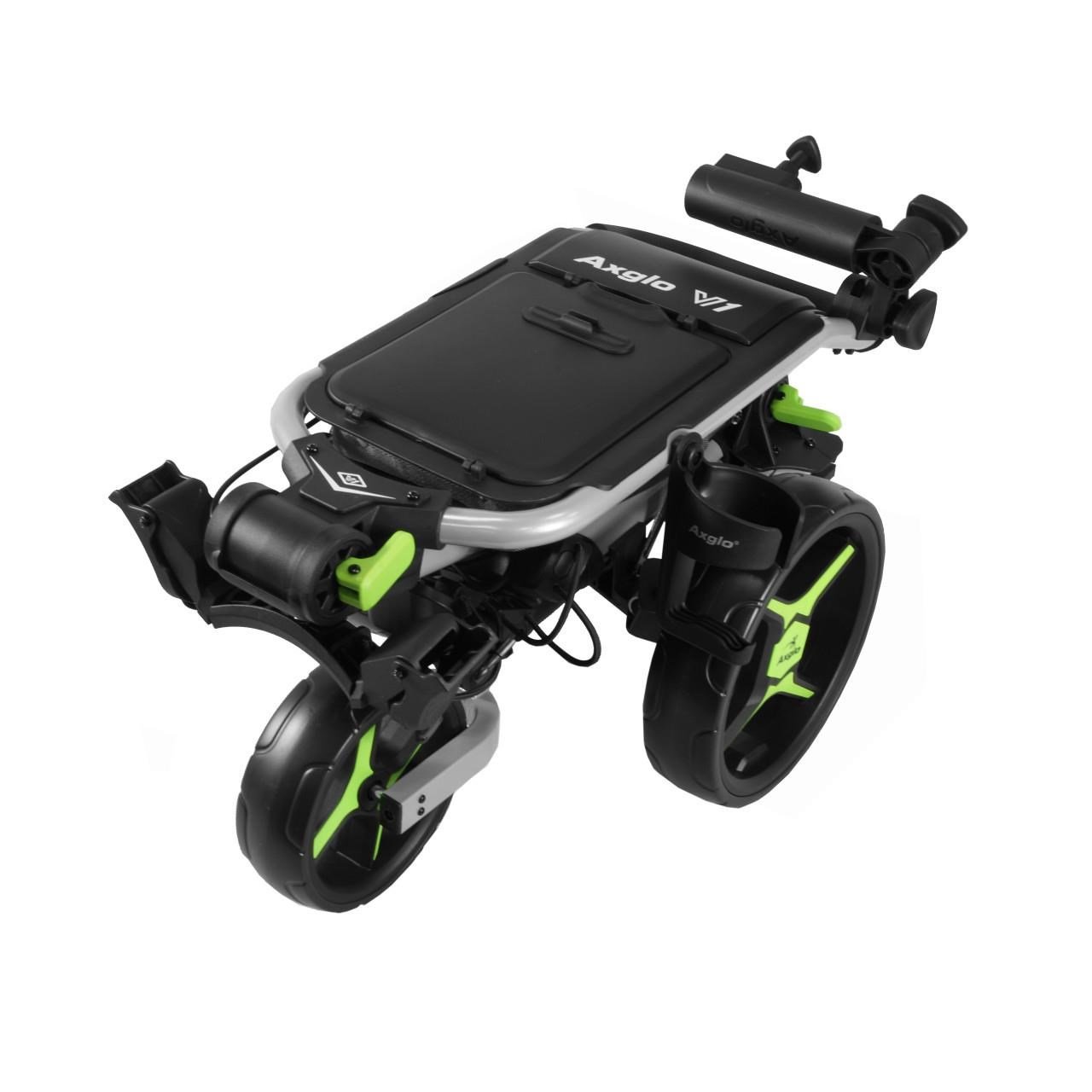 Axglo V1 manuele trolley, zilver/groen