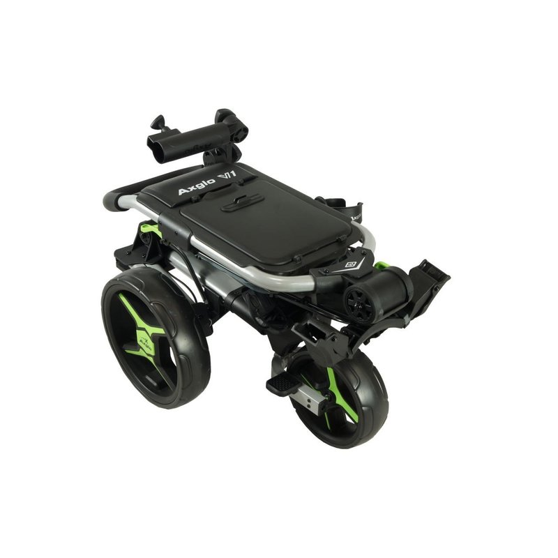 Axglo V1 manuele trolley, zilver/groen