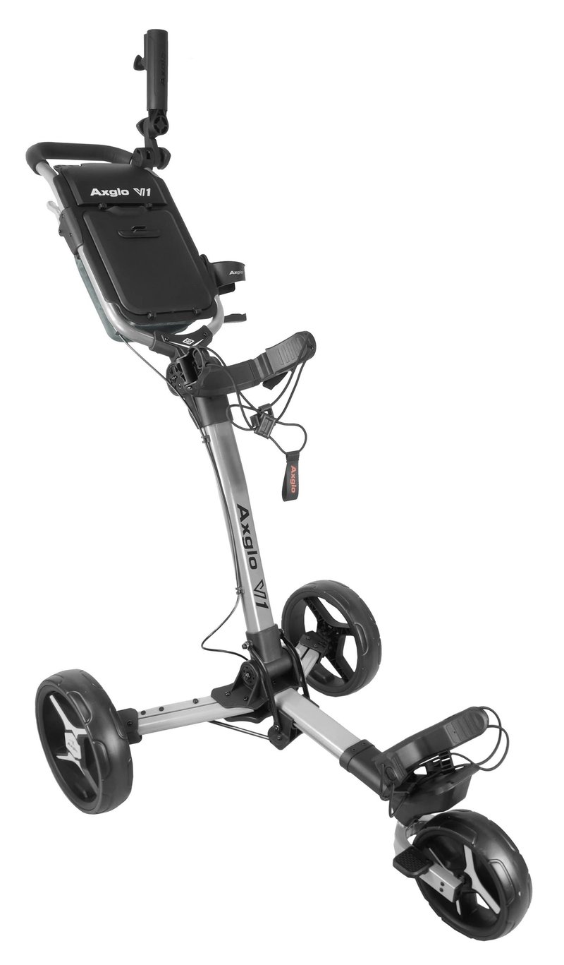 Axglo V1 manuele trolley, zilver/grijs