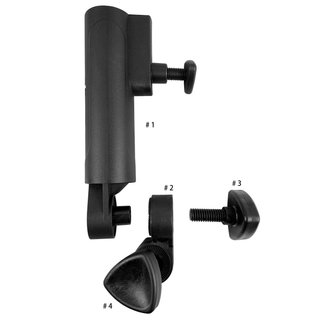 Axglo Adjustable Umbrella Holder accessoire, zwart