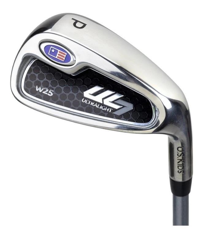 U.S. Kids Golf UL7-45 (114cm) junior golfset, grafiet, + standtas, zwart/blauw