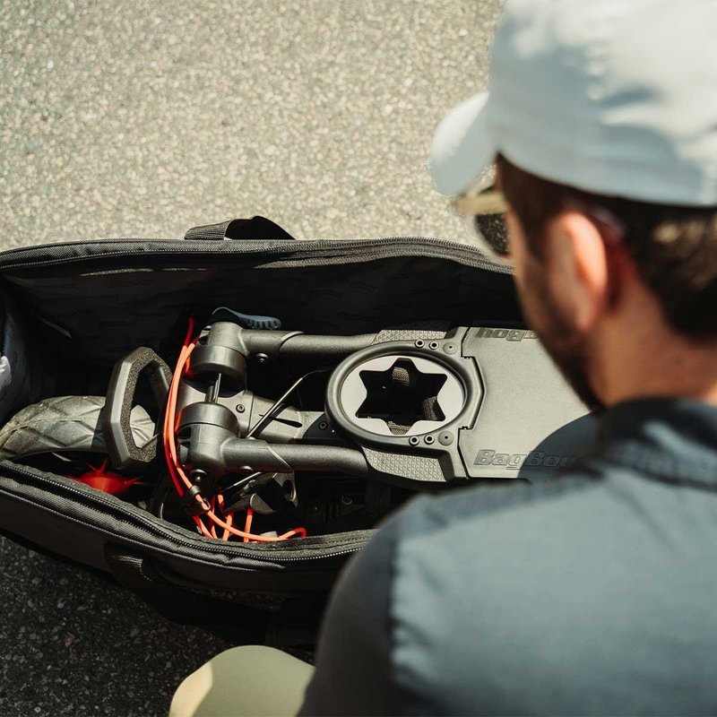 Bag Boy Slimfold travel bag, zwart
