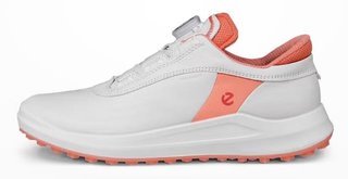 Ecco Core BOA dames golfschoenen, wit/burnt coral