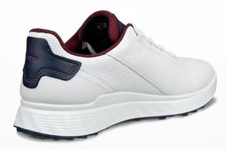 Ecco S-Casual heren golfschoenen, wit/marine
