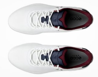Ecco S-Casual heren golfschoenen, wit/marine