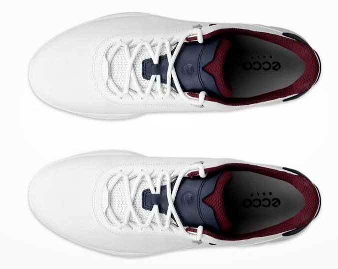 Ecco S-Casual heren golfschoenen, wit/marine