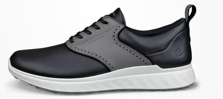 Ecco S-Casual heren golfschoenen, zwart