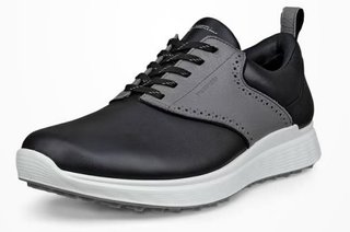 Ecco S-Casual heren golfschoenen, zwart
