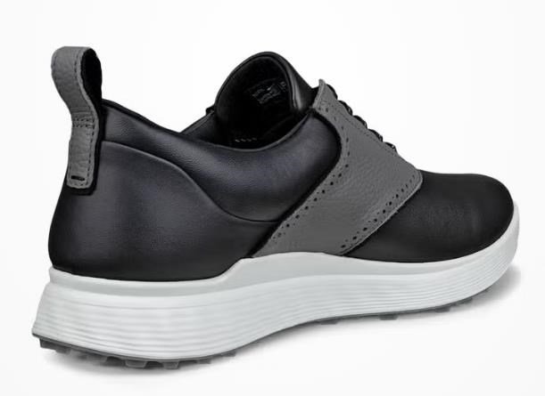 Ecco S-Casual heren golfschoenen, zwart