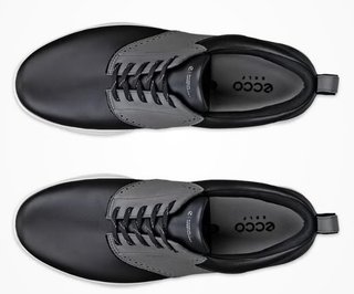 Ecco S-Casual heren golfschoenen, zwart