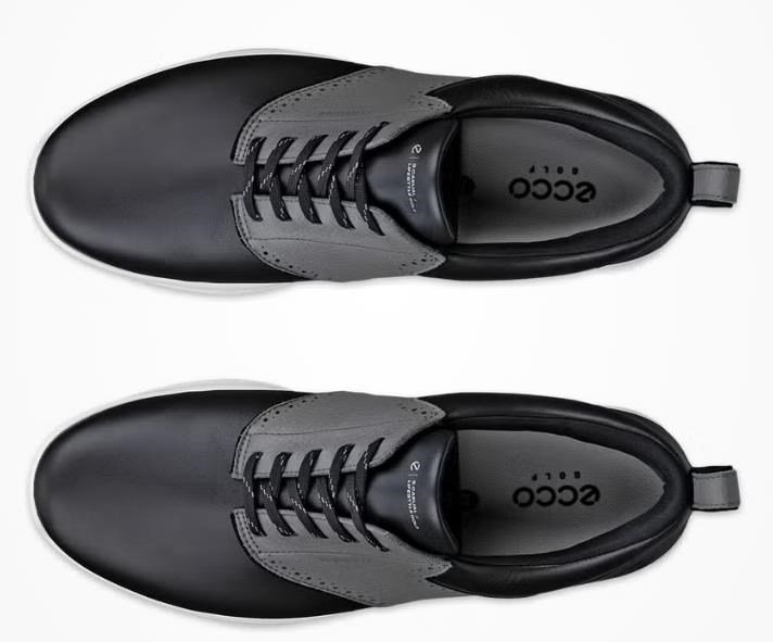 Ecco S-Casual heren golfschoenen, zwart