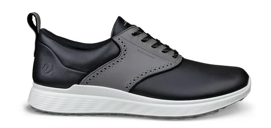 Ecco S-Casual heren golfschoenen, zwart