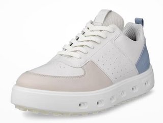 Ecco Street 720 dames golfschoenen, gravel/wit/stoffig blauw