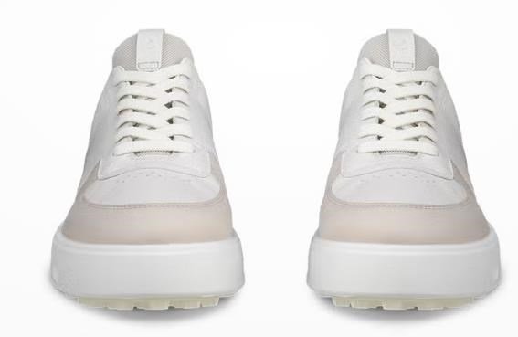 Ecco Street 720 dames golfschoenen, gravel/wit/stoffig blauw