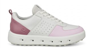 Ecco Street 720 dames golfschoenen, wit/blush/blossom rose