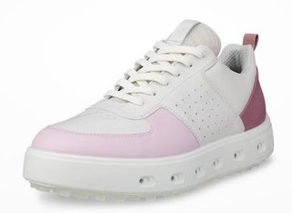 Ecco Street 720 dames golfschoenen, wit/blush/blossom rose