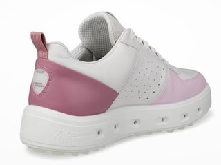 Ecco Street 720 dames golfschoenen, wit/blush/blossom rose