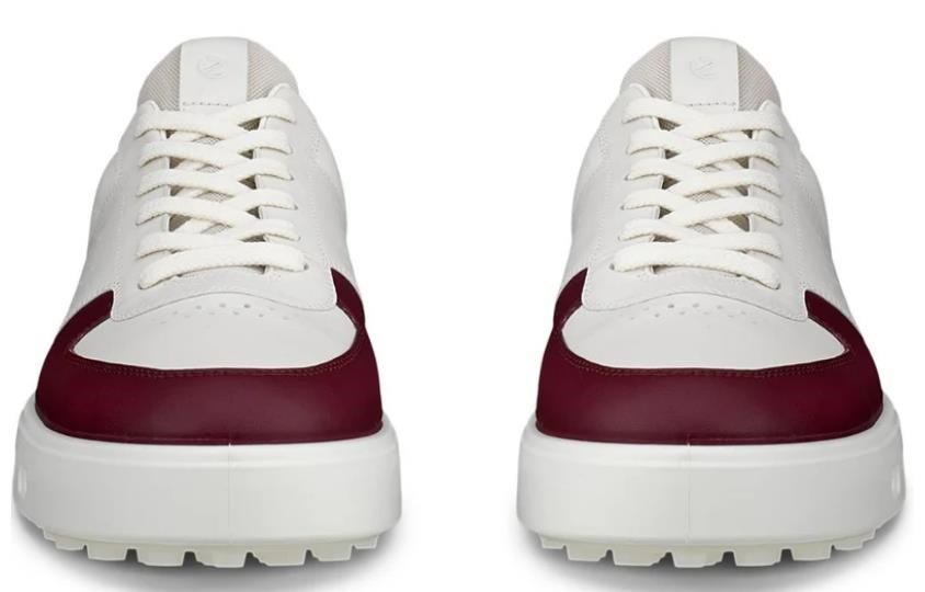 Ecco Street 720 heren golfschoenen, donkerrood/wit/marine