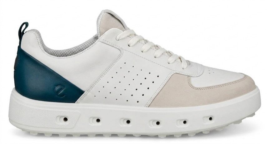 Ecco Street 720 heren golfschoenen, gravel/white/baygreen
