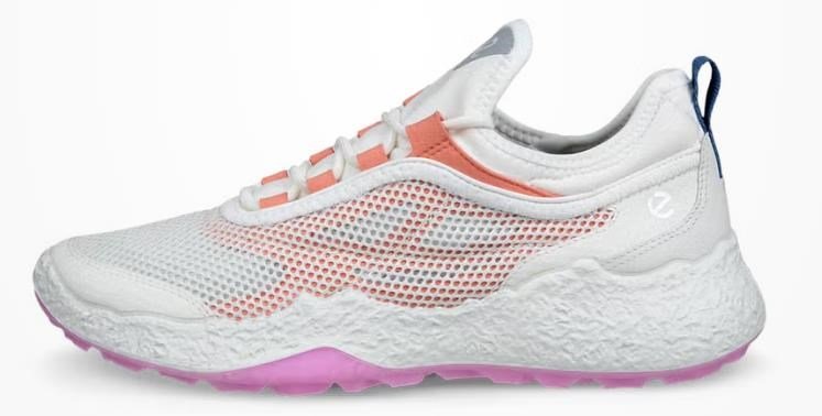 Ecco Biom H5 dames golfschoenen, wit/burnt coral