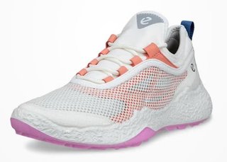 Ecco Biom H5 dames golfschoenen, wit/burnt coral