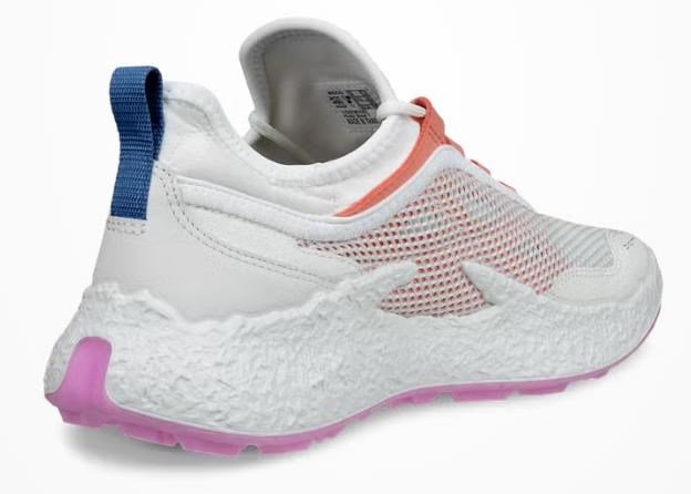 Ecco Biom H5 dames golfschoenen, wit/burnt coral