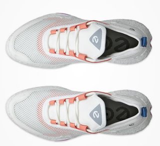 Ecco Biom H5 dames golfschoenen, wit/burnt coral
