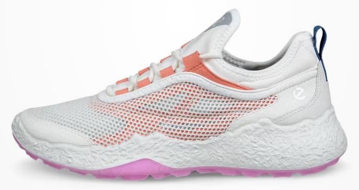 Ecco Biom H5 dames golfschoenen, wit/burnt coral