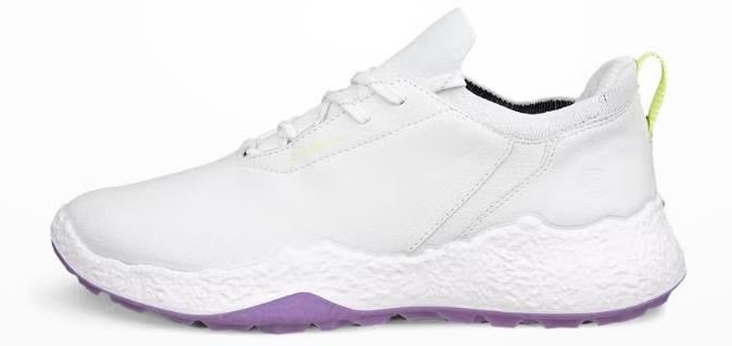 Ecco Biom H5 dames golfschoenen, wit/lavendelmist