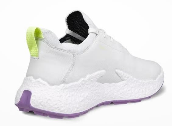 Ecco Biom H5 dames golfschoenen, wit/lavendelmist