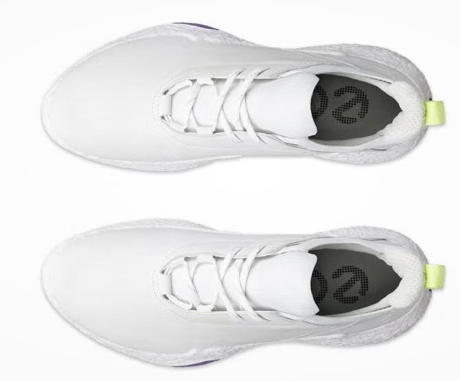 Ecco Biom H5 dames golfschoenen, wit/lavendelmist