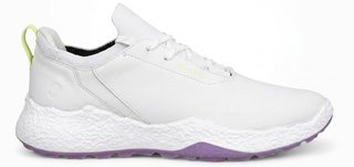 Ecco Biom H5 dames golfschoenen, wit/lavendelmist