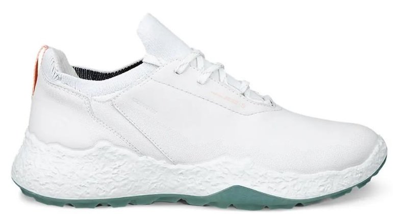 Ecco Ecco Biom H5 dames golfschoenen, wit/sedum groen