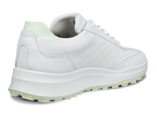 Ecco Street Vibe dames golfschoenen, shadow white/lime cream
