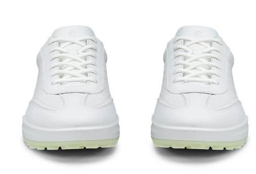 Ecco Street Vibe dames golfschoenen, shadow white/lime cream