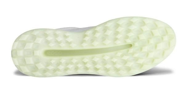 Ecco Street Vibe dames golfschoenen, shadow white/lime cream
