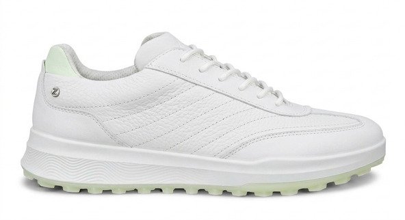 Ecco Street Vibe dames golfschoenen, shadow white/lime cream
