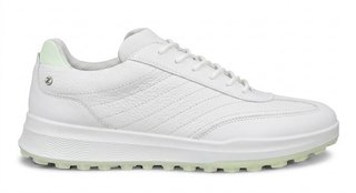 Ecco Street Vibe dames golfschoenen, shadow white/lime cream