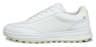 Ecco Street Vibe dames golfschoenen, shadow white/lime cream